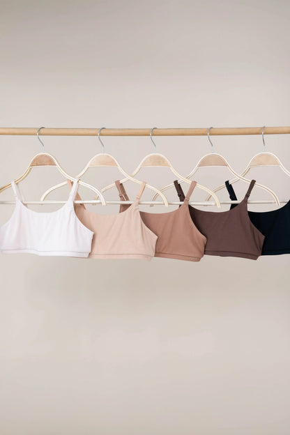 Women's Scoop Neck Bralette in Blonde