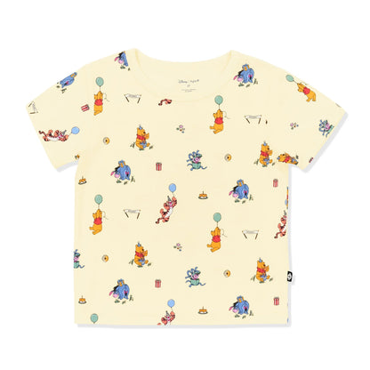 Toddler Basic Tee in Winnie the Pooh Celebration