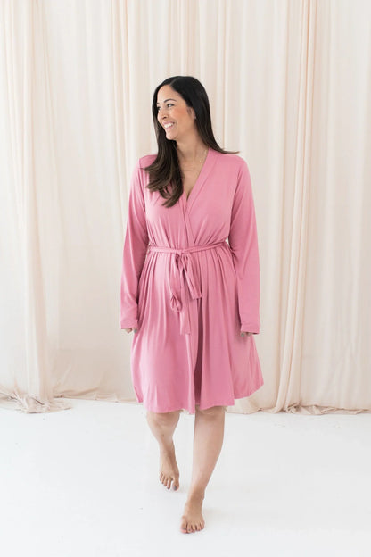 Women’s Lounge Robe in Apple Blossom