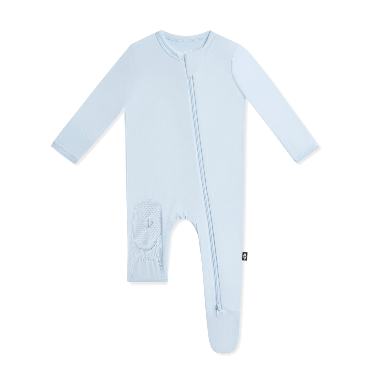 Zippered Footie in Breeze