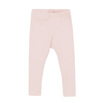 Ribbed Leggings in Blush