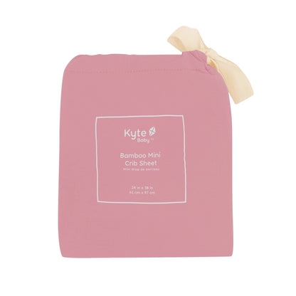 Mini Crib Sheet in Apple Blossom