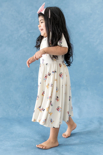 Twirl Dress in Mickey Mouse and Friends